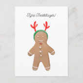 Wenskaart (10,8 x 14,2 cm) - Fijne Feestdagen ポストカード (正面)