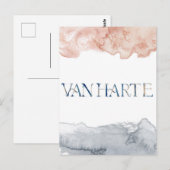 Wenskaart (10,8 x 14,2 cm) - Van Harte ポストカード (正面/裏面)