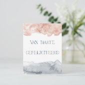 Wenskaart (10,8 x 14,2cm)- Van Harte Gefeliciteerd ポストカード (スタンド正面)