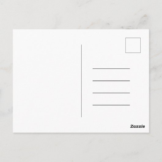 Wenskaart (10,8 x 14,2cm)- Van Harte Gefeliciteerd ポストカード (裏面)