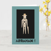Wenskaart Abraham 50 jaar カード (黄色い花)