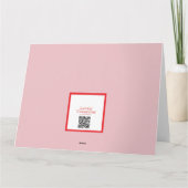 Wenskaart Happy Valentines day カード (裏面)