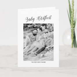 Wenskaart kalligrafie Kerstmis シーズンカード