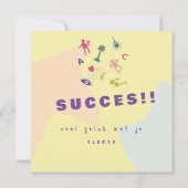 wenskaart veel succces examen (裏面)