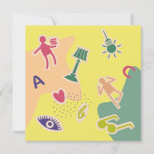 wenskaart veel succces examen (正面)