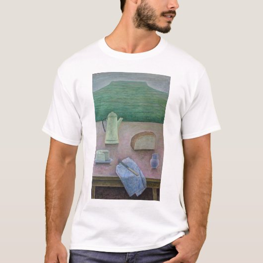 Wensleydaleのチーズ2013年が付いている静物画 Tシャツ (正面)