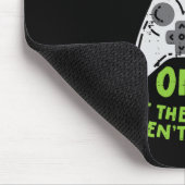 Went Outside Once Game Controller Funny Video Gami マウスパッド (コーナー)