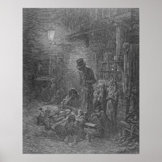 Wentworth通り、ホワイトチャペル、ロンドンより ポスター (正面)