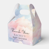 We'On Cloud 9 Dreamy Clouds Baby Shower フェイバーボックス (正面サイド)