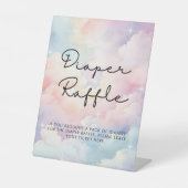 We'on Cloud Nine Dreamy Stars Baby Shower 台座サイン (正面)