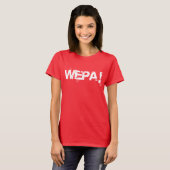 Wepa! プエルトリコTシャツ Tシャツ (正面フル)
