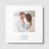 Wequassett Resort Cape Cod Map Wedding ゲストブック (裏面)