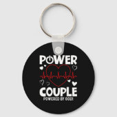 Wer Couple Christian Couples Matching Valentines D キーホルダー (正面)