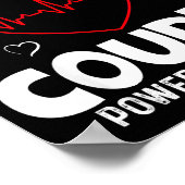 Wer Couple Christian Couples Matching Valentines D ポスター (角)