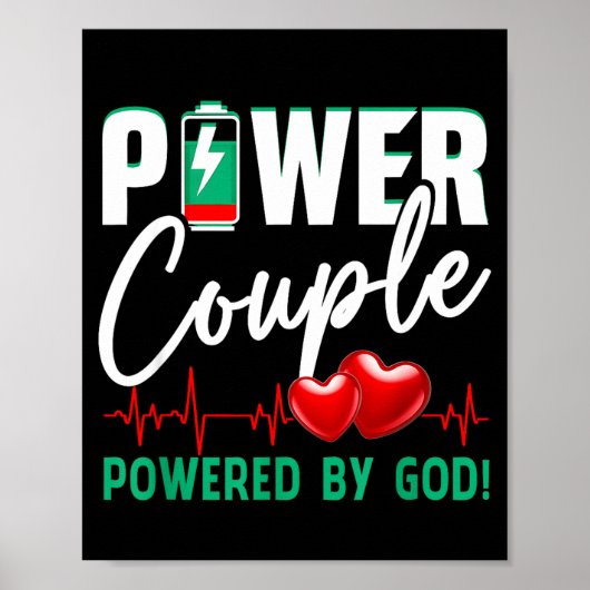 Wer Couple Wered-by God Christian Couples Valentin ポスター (正面)