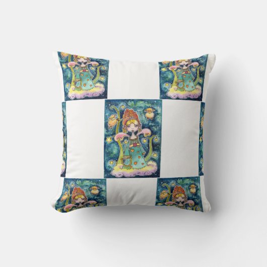 Wer hat die schönsten Schäfchen クッション (正面)