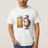 Wer trägt meine Maß Bier auf das Volksfest Tシャツ (正面)