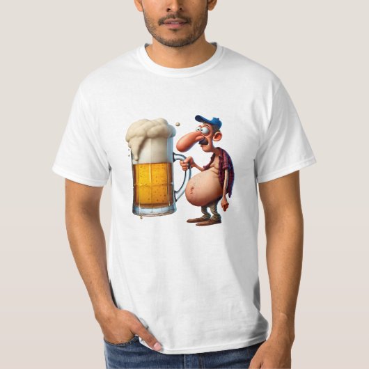 Wer trägt meine Maß Bier auf das Volksfest Tシャツ (正面)