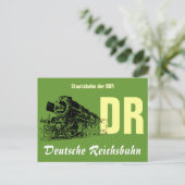Werbedesign DDR Reichsbahn ポストカード (スタンド正面)