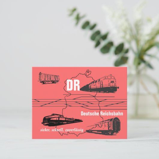 Werbedesign Deutsche Reichsbahn ポストカード (スタンド正面)