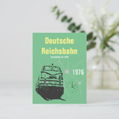 Werbedesign Deutsche Reichsbahn DDR ポストカード (スタンド正面)