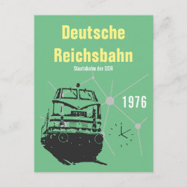 Werbedesign Deutsche Reichsbahn DDR ポストカード