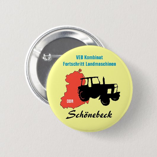 Werbedesign Fortschritt DDR 缶バッジ (正面&裏面)