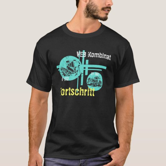 Werbedesign Fortschritt DDR Tシャツ (正面)