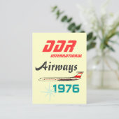 Werbedesign Interflug DDR ポストカード (スタンド正面)