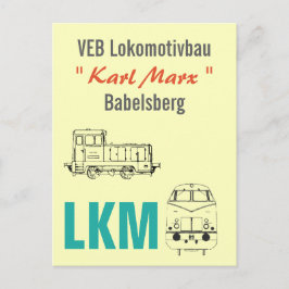 Werbedesign Reiseverkehr Deutsche Reichsbahn DDR ポストカード