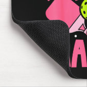 We're A Match Ckleball Couple Paddle Hearts Valent マウスパッド (コーナー)