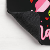 We're A Perfect Match Funny Ckleball Valentines Da マウスパッド (コーナー)