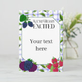 We're "Berry" Excited 招待状 (スタンド正面)