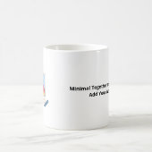 Were Better Together Graphic Minimal Design  コーヒーマグカップ (中央)