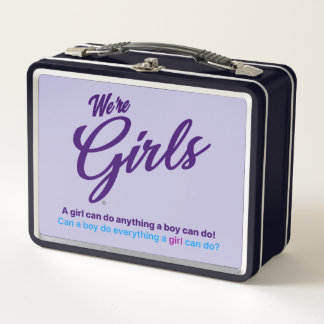 We're Girls USA  コレクティブル メタル ランチボックス