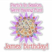 We're Having Fun! シール (正面)