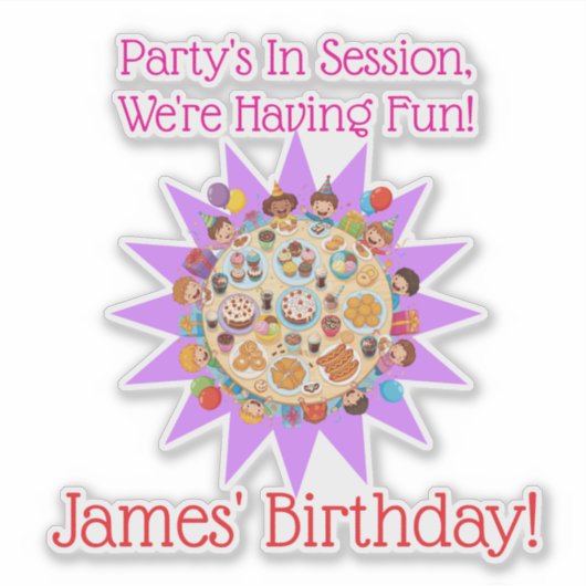 We're Having Fun! シール (正面)