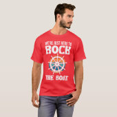 Were Just Hereo Rockhe Boat Boat Captain girl Tシャツ (正面フル)