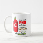 Were Made Pho Each Other  コーヒーマグカップ (左)