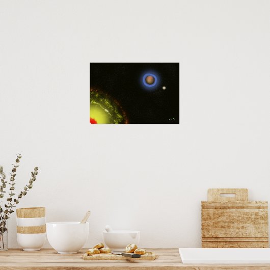 We're not important - Impressionist Art Poster ポスター (キッチン)