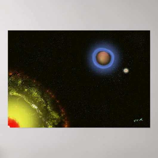 We're not important - Impressionist Art Poster ポスター (正面)