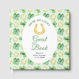 We're So Lucky Horseshoe St Patrick's Baby Shower ゲストブック