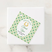 We're So Lucky Horseshoe St Patrick's Baby Shower フェイバータグ (インサイチュ)