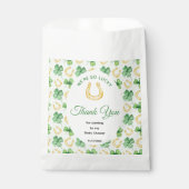 We're So Lucky Horseshoe St Patrick's Baby Shower フェイバーバッグ (正面)