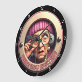 Were You Invited? Wall Decor ラージ壁時計 (傾斜)