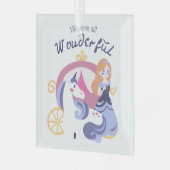 #We'reAllWonderfulOrnament ガラスオーナメント (正面左)