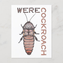 Werecockroachはがき ポストカード