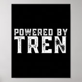 Wered By Tren _ Legalize Anabolic Steroids _ Funny ポスター (正面)