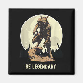 Werewolf Be Legendary Motivational Insrational  マグネット (正面)
