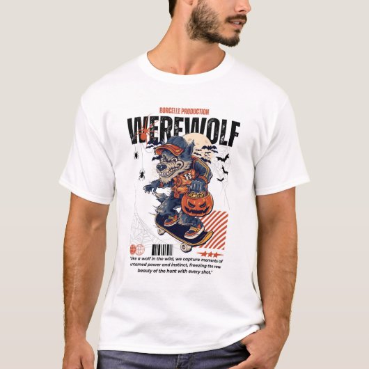 Werewolf Camiseta Tシャツ (正面)